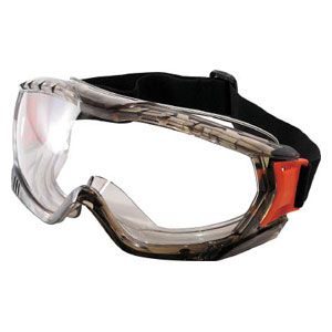 他サイト： トラスコ中山 TSG501T セーフティゴーグル(通気孔・ソフトフィットタイプ)[TSG501T] 返品種別Bの商品画像