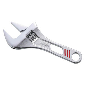 他サイト： トラスコ中山 TRMW30S ワイドモンキーレンチ ショートタイプ 30mm(レッド)[TRMW30S] 返品種別Bの商品画像