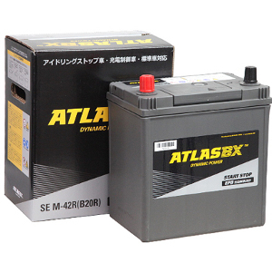 他サイト： ATLAS BX 国産車用バッテリー DYNAMIC POWER【他商品との同時購入不可】 アイドリングストップ車対応 M-42の商品画像