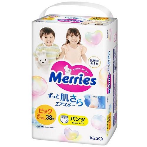 他サイト： 花王 メリーズ エアスルー パンツ ビッグサイズ 38枚入 返品種別Aの商品画像