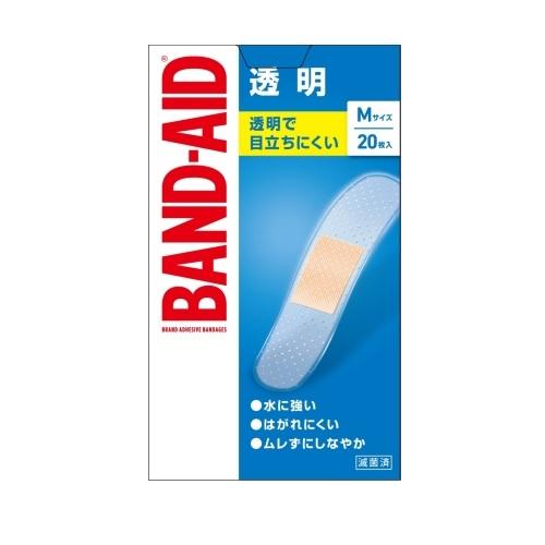 他サイト： ジョンソン・エンド・ジョンソン バンドエイド透明Mサイズ20枚 返品種別Aの商品画像