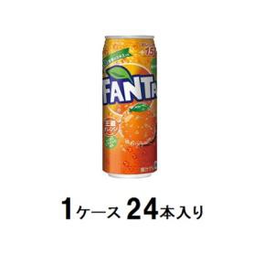 他サイト： コカ・コーラ ファンタ オレンジ 500ml缶(1ケース24本入) 返品種別Bの商品画像