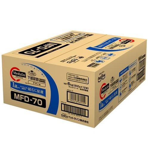 他サイト： ペットライン メディファス 1歳から チキン味 6kg(500g×12) 返品種別Bの商品画像