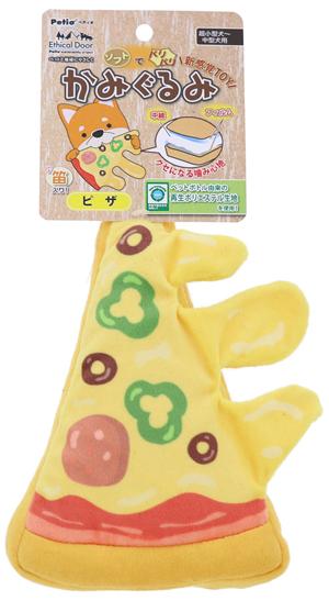 他サイト： ペティオ 犬用おもちゃ エシカルドア かみぐるみ ピザ 返品種別Bの商品画像