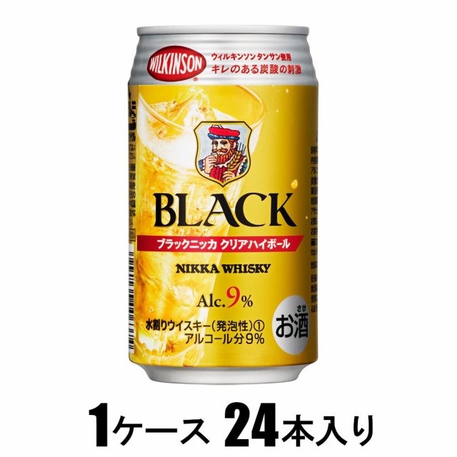 他サイト： アサヒビール ブラックニッカ クリアハイボール 350ml×24本【ハイボール】 返品種別Bの商品画像