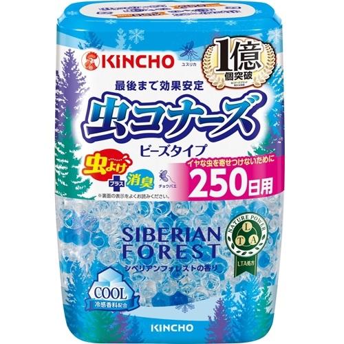 他サイト： キンチョウ 虫コナーズ ビーズタイプ 250日 シベリアンフォレストの香り 360g 返品種別Aの商品画像