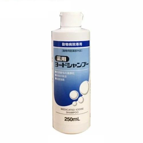 他サイト： ささえあ製薬 薬用ヨードシャンプー 犬猫用 250mL (動物用医薬部外品)返品種別Bの商品画像