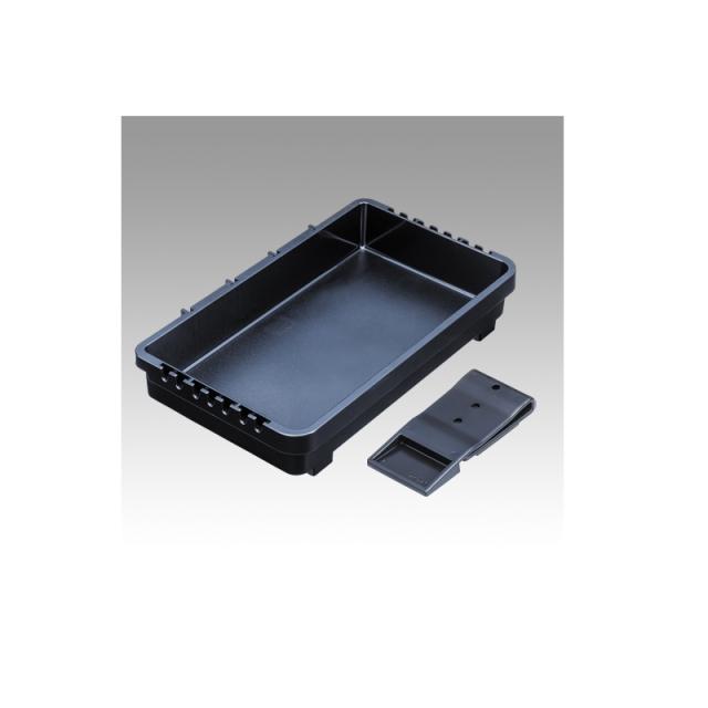 他サイト： 明邦 トレイ BM-L ブラックの商品画像