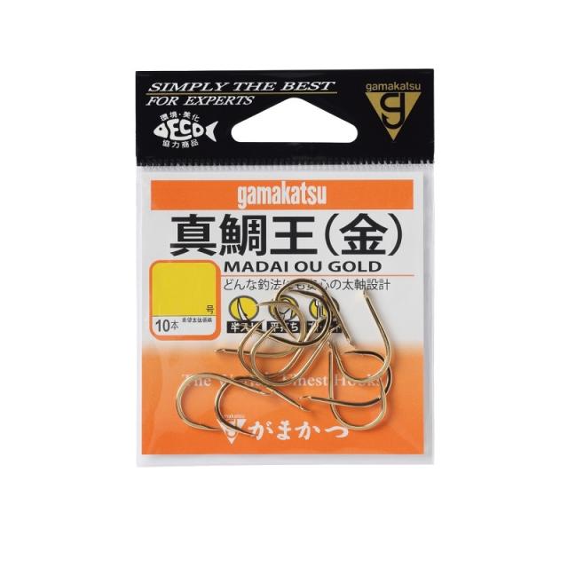 他サイト： がまかつ 真鯛王 10号 金 10号の商品画像