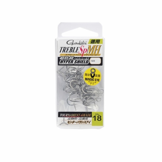 他サイト： がまかつ トレブル SP-MH 徳用 #4  【釣具 釣り具】の商品画像