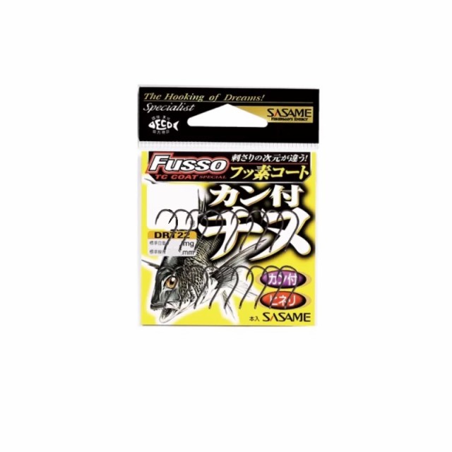 他サイト： ササメ DRT22 カン付チヌ(TCフッ素コート) 7 【釣具 釣り具】の商品画像