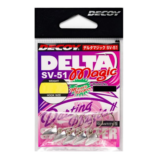 他サイト： デコイ SV-51 デルタマジック #4-1/16oz Wニッケル  【釣具 釣り具】の商品画像