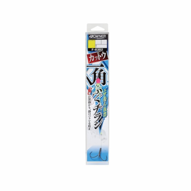 他サイト： オーナー F-6302 カットウ一角ふぐチラシ仕掛 L 【釣具 釣り具】の商品画像