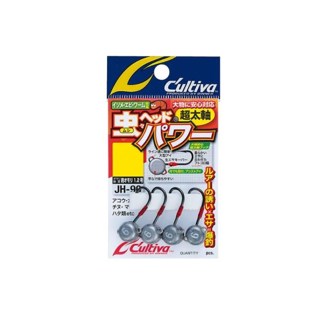 他サイト： オーナー JH-90 虫ヘッドパワー 20g 【釣具 釣り具】の商品画像
