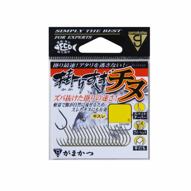 他サイト： がまかつ バラ 掛りすぎチヌ 1号 茶 茶 1号 【釣具 釣り具】の商品画像
