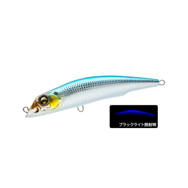 他サイト： デュエル F1255-MKBK アイルマグネット TG ダーター 125F 125mm 09 MKBK マットケイブルーコノシロの商品画像