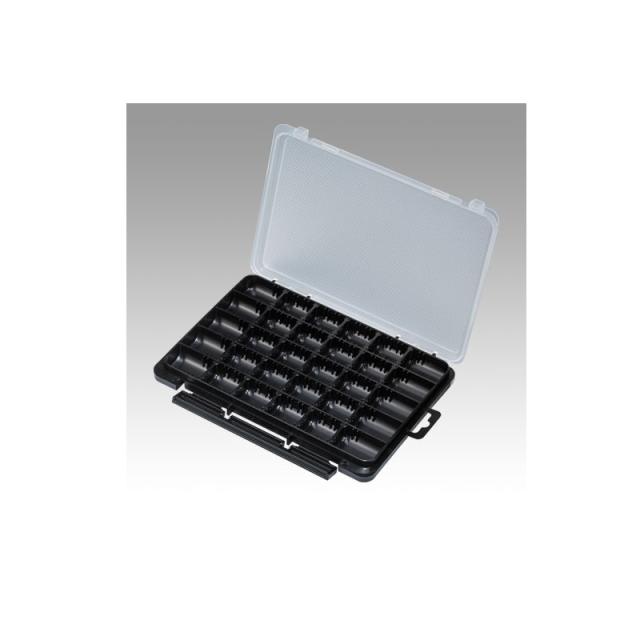 他サイト： 明邦 ライトゲームケース 3010 クリア/ブラックの商品画像