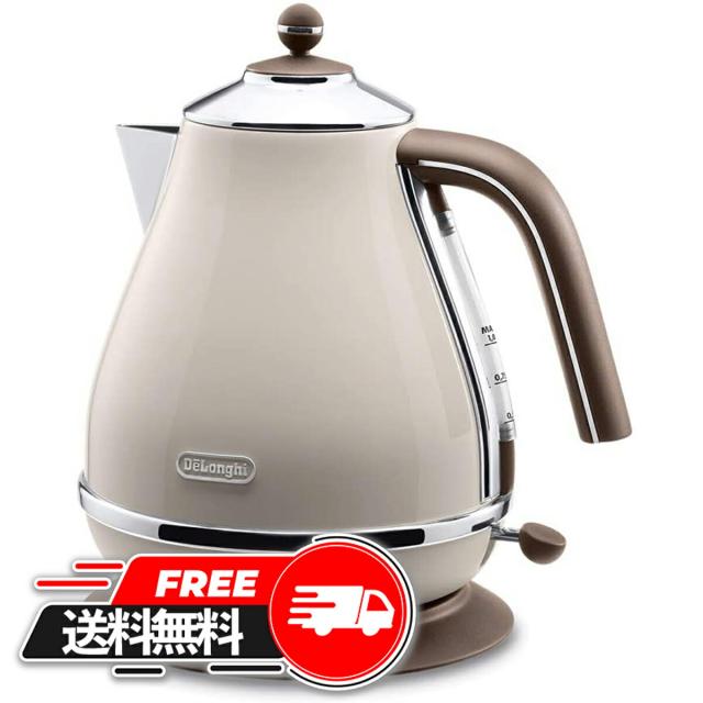 デロンギ DeLonghi 電気ケトル 1200J-TSC アイコナ トリブート Amazon | デロンギ(DeLonghi) 電気ケトル アイコナ・トリブート