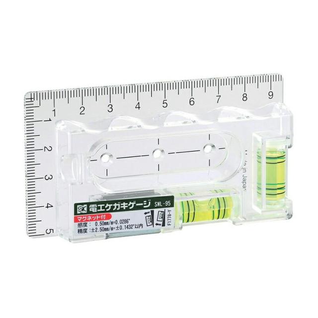 他サイト： 【ネコポス対応】新潟精機(Niigataseiki)  SK 日本製 電工ケガキゲージ マグネット付 SWL-95の商品画像