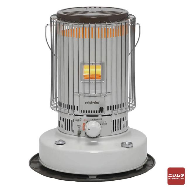 他サイト： 送料無料 同梱不可 トヨトミ 電子点火式対流型石油ストーブ KS-67H(W)の商品画像