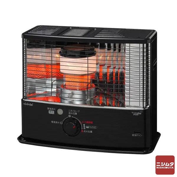 他サイト： トヨトミ 石油ストーブ HRC-W3624 (B) 反射形 石油 ストーブ 【同梱不可】の商品画像