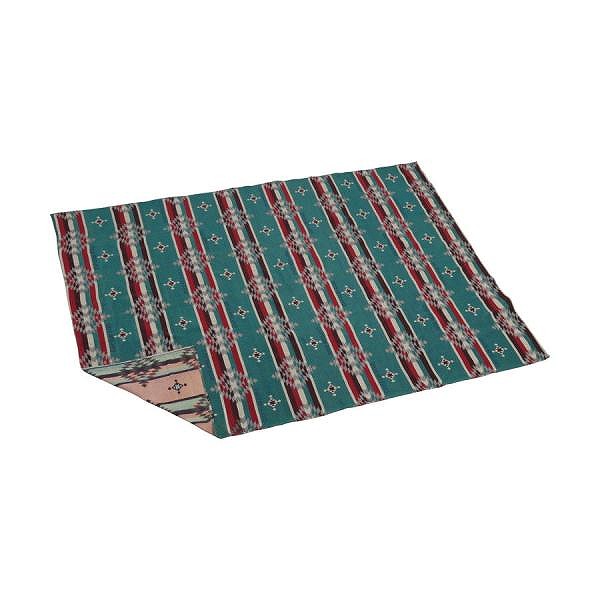 他サイト： キャプテンスタッグ ネイティブラグ ブルー UP-2587の商品画像