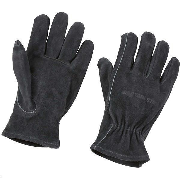 他サイト： キャプテンスタッグ アウトドア レザーグローブ(ブラック) UG-3279の商品画像