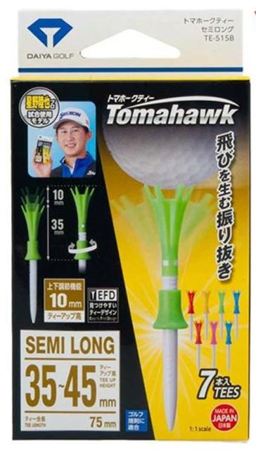 他サイト： ダイヤゴルフ(DAIYA GOLF) トマホークティ セミロング カラー TE515Bの商品画像