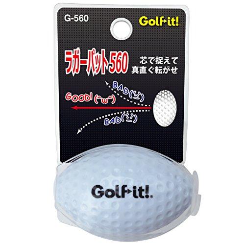 他サイト： ライト(LITE) Golf it!(ゴルフイット!)  ラガーパット  ホワイト G-560の商品画像