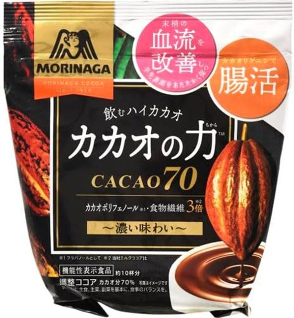 他サイト： 森永製菓 カカオの力 CACAO70 200gの商品画像