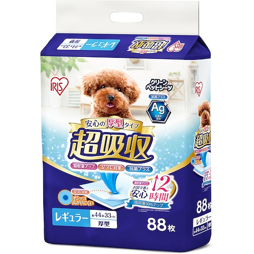 他サイト： アイリスオーヤマ 超吸収ペットシーツ レギュラー 88枚 CPS-88の商品画像