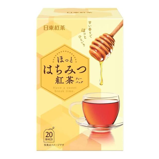 他サイト： 三井農林 日東紅茶 はちみつ紅茶ティーバッグ 2g×20袋入りの商品画像