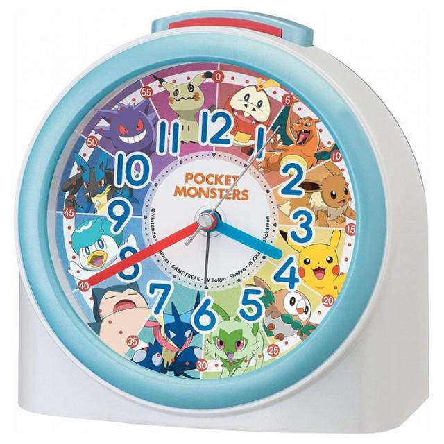 他サイト： セイコー ポケモン 目覚まし時計 CQ426W ポケットモンスター 【m特】の商品画像