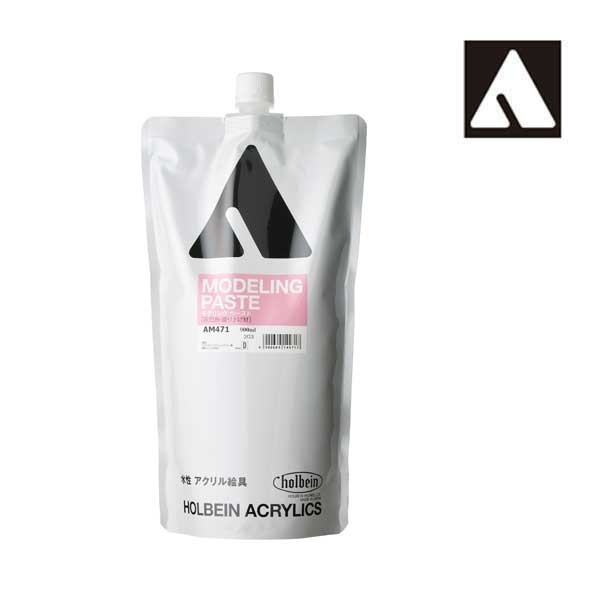 他サイト： ホルベイン アクリリックメディウム AM471 900ml モデリングペーストスタンドパック 14471の商品画像