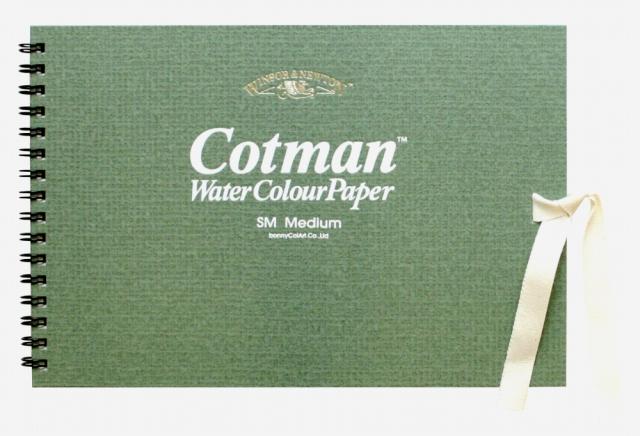 他サイト： W&N コットマンスケッチブック 中目・Medium 270g/m2  SM(227 × 158mm/18 枚) 1920200の商品画像