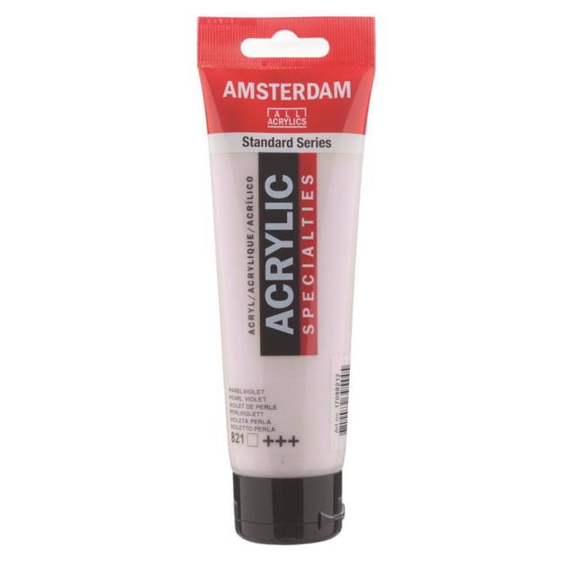 他サイト： アムステルダム アクリリックカラー 120ml #821 パールバイオレットの商品画像