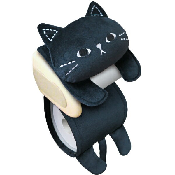 他サイト： ねこのトイレットペーパーカバー ミミッツ  カー用品 猫 動物の商品画像