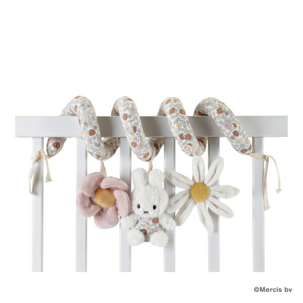 他サイト： ミッフィー miffy Little Dutch ヴィンテージリトルフラワー スパイラルトイ ベビーの商品画像