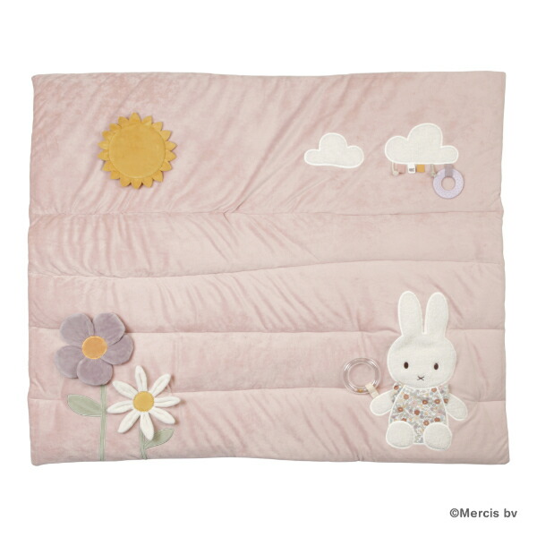 他サイト： ミッフィー miffy Little Dutch ヴィンテージリトルフラワー プレイマット ベビーの商品画像