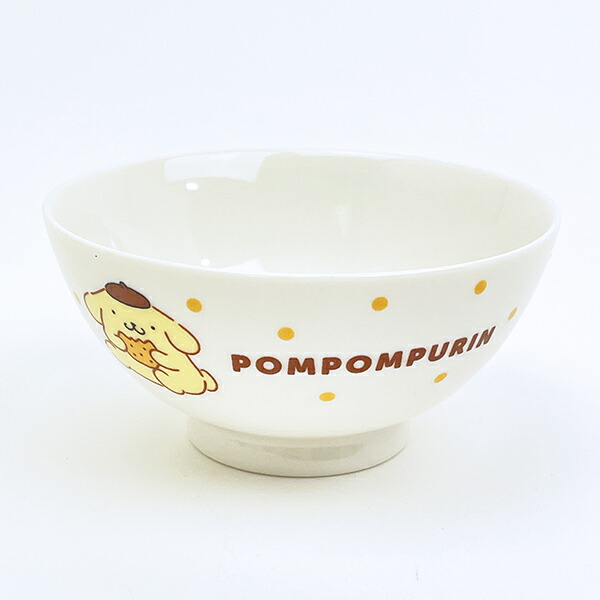 他サイト： サンリオ ポムポムプリン 茶碗 スイーツ&ドット 食器 日本製 Sanrioの商品画像