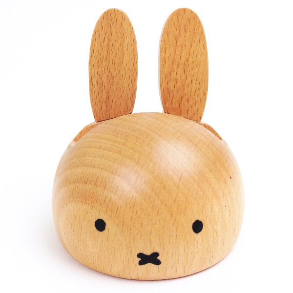 他サイト： ミッフィー miffy ウッドスマホスタンド スマホ用品の商品画像