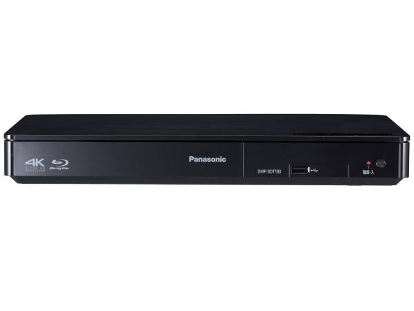 他サイト： PANASONIC パナソニック パナソニック ブルーレイプレーヤー 4Kアップコンバート対応 DMP-BDT180-K(沖縄・の商品画像