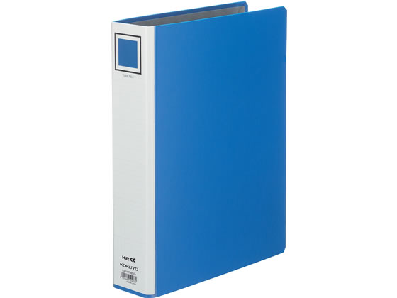 他サイト： 両開きチューブファイル〈K2〉A4タテ とじ厚50mm 青 コクヨ K2フ-ETB650Bの商品画像