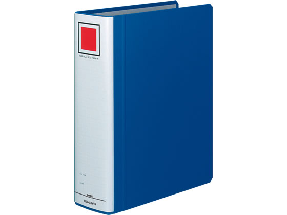 他サイト： チューブファイル〈エコツインR〉A4タテ とじ厚70mm 青 コクヨ フ-RT670Bの商品画像