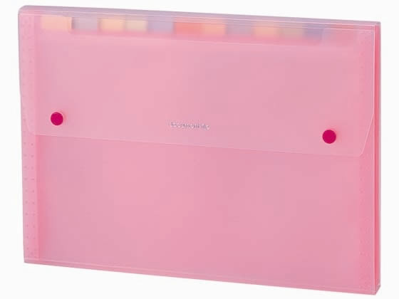 他サイト： ドキュメントファイル A4 13ポケット ピンク セキセイ SSS-1212-PKの商品画像