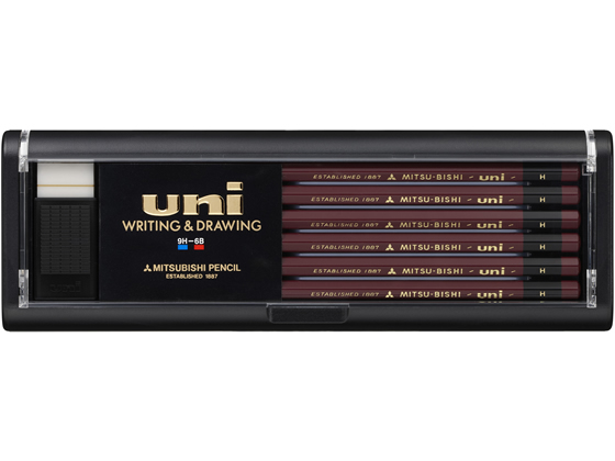 他サイト： 鉛筆ユニ H 三菱鉛筆 UHの商品画像