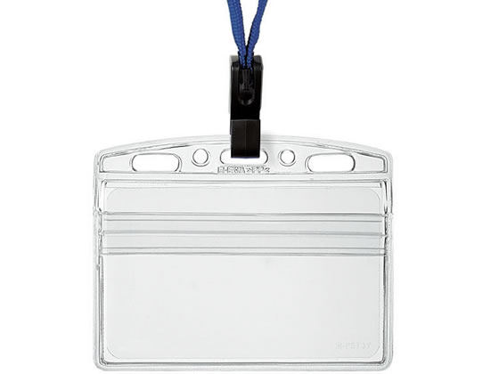 他サイト： 吊り下げ名札セットカードプロテクトタイプ 青 コクヨ ナフ-SP180Bの商品画像