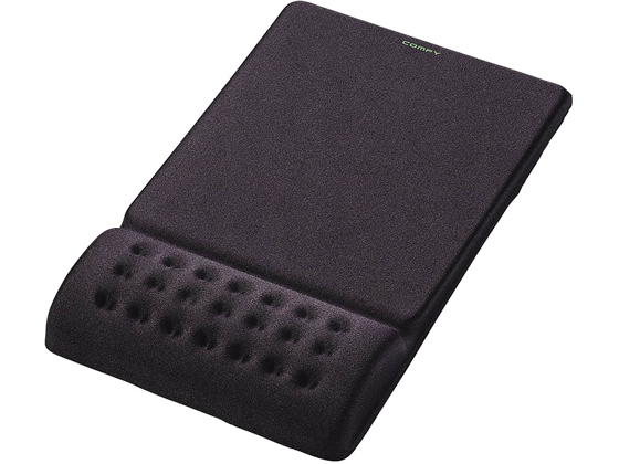 他サイト： COMFY(カンフィー)マウスパッド ブラック エレコム MP-095BKの商品画像