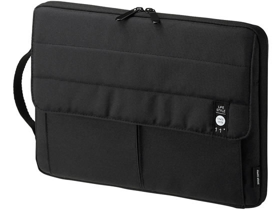 他サイト： カジュアルPCインナーケース 11.6型ワイド ブラック サンワサプライ IN-CA11BKの商品画像