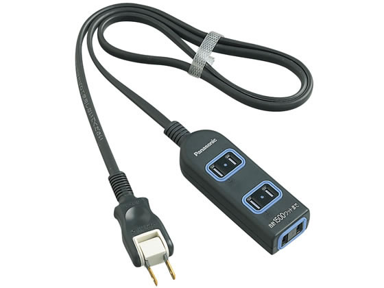 他サイト： 配線タップ ザ・タップX 3個口5m ブラック パナソニック WHA2553BKPの商品画像